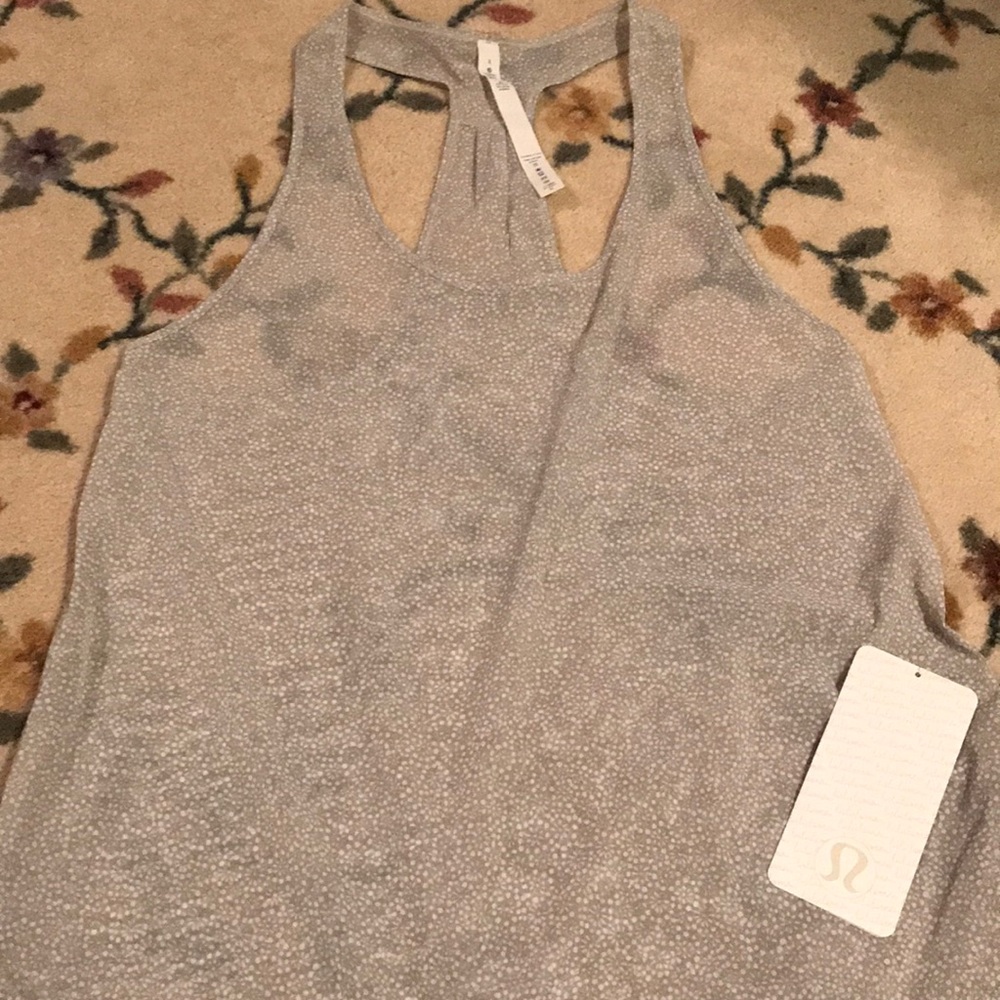 Lulu lemon sheer tank top!
